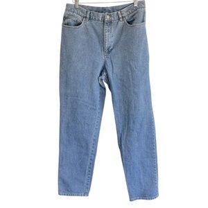 Vintage Lauren Jeans Co Ralph Lauren Women’s Mom Denim Button Logo Jeans Size 14